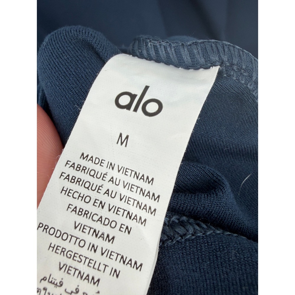 ALO Yoga Navy Blue Bodycon Mini Dress - Picture 5 of 11
